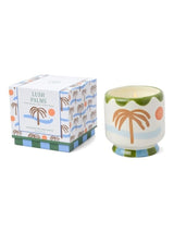 Ceramic Candle - Lush Palms CANDLES PADDYWAX 