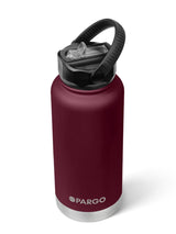 950mL Insulated Bottle w/ Straw Lid - BPA and Toxic Free - Wild Cherry INSULATED DRINK BOTTLE PROJECT PARGO 