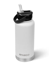 950mL Insulated Drink Bottle w/ Straw Lid - BPA and Toxic Free - Bone White INSULATED DRINK BOTTLE PROJECT PARGO 