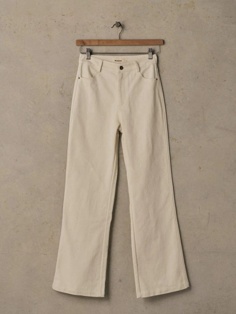 Daily Pants - Milk BOTTOMS McTAVISH 