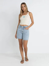 Rhythm Solitude Tank - White TANK RHYTHM 