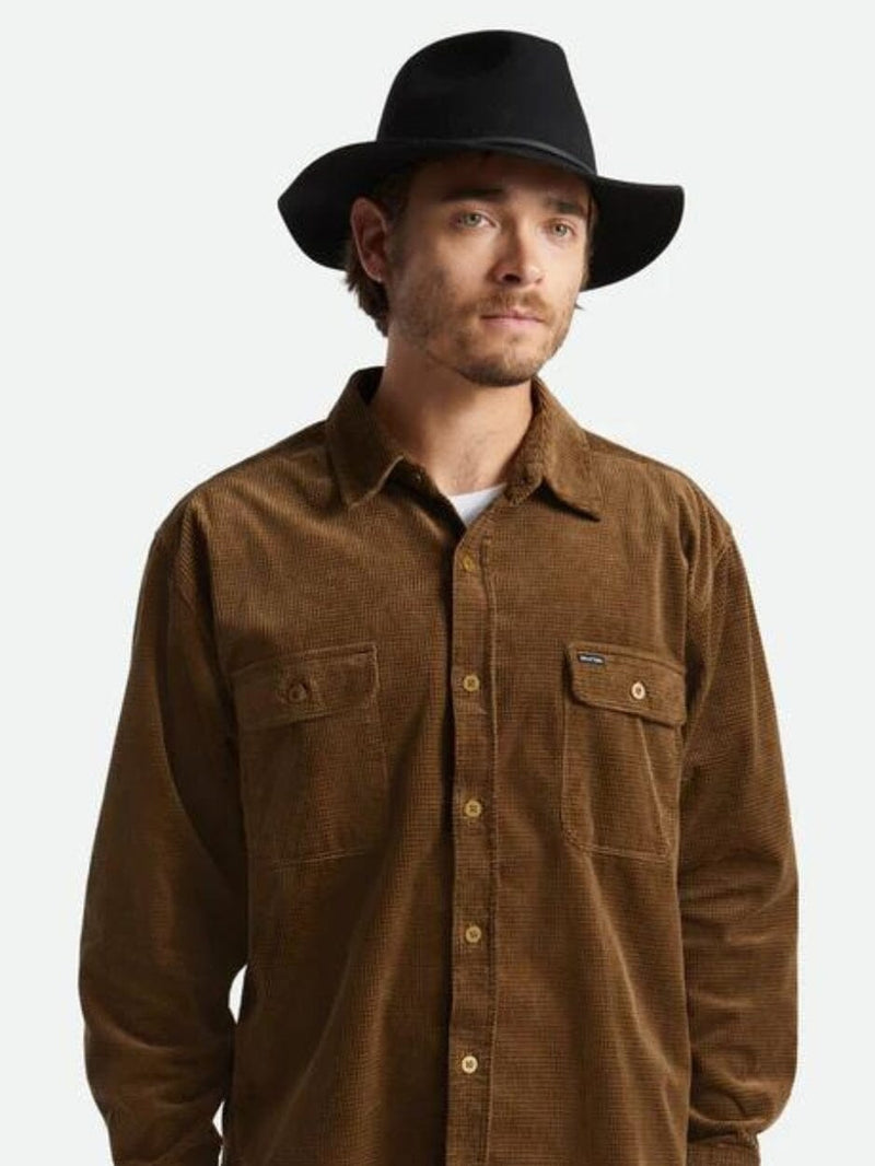 Wesley Fedora - Black FEDORAS BRIXTON 