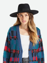 Joanna Felt Hat - Black FEDORAS BRIXTON 