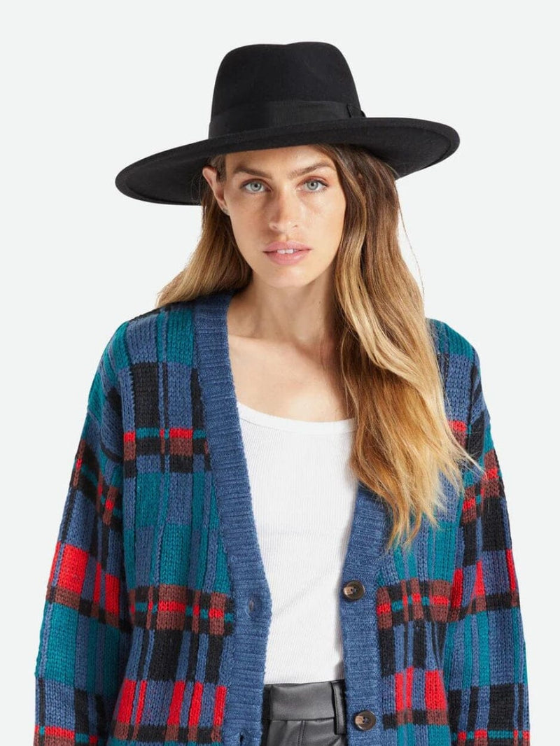 Joanna Felt Hat - Black FEDORAS BRIXTON 