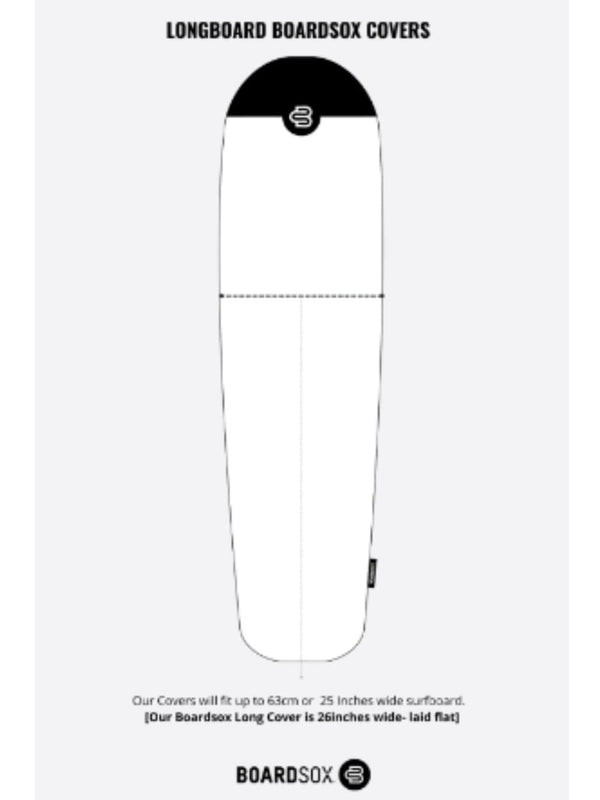 Flames Reclycled Long Board Surf Board Cover SURFBOARD COVER BOARDSOX 