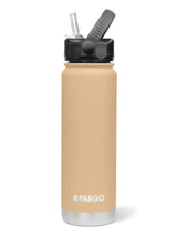 750ml - Insulated Sports Bottle w/ Straw Lid - Desert Sand DRINK BOTTLE PROJECT PARGO 