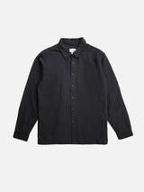 Classic Linen Ls Shirt - Vintage Black LONG SLEEVE RHYTHM 