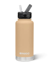 950ml Insulated Sports Bottle w/ Straw Lid - Desert Sand TUMBLER PROJECT PARGO 
