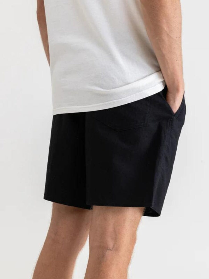 Classic Linen Jam Vintage - Black SHORTS RHYTHM 