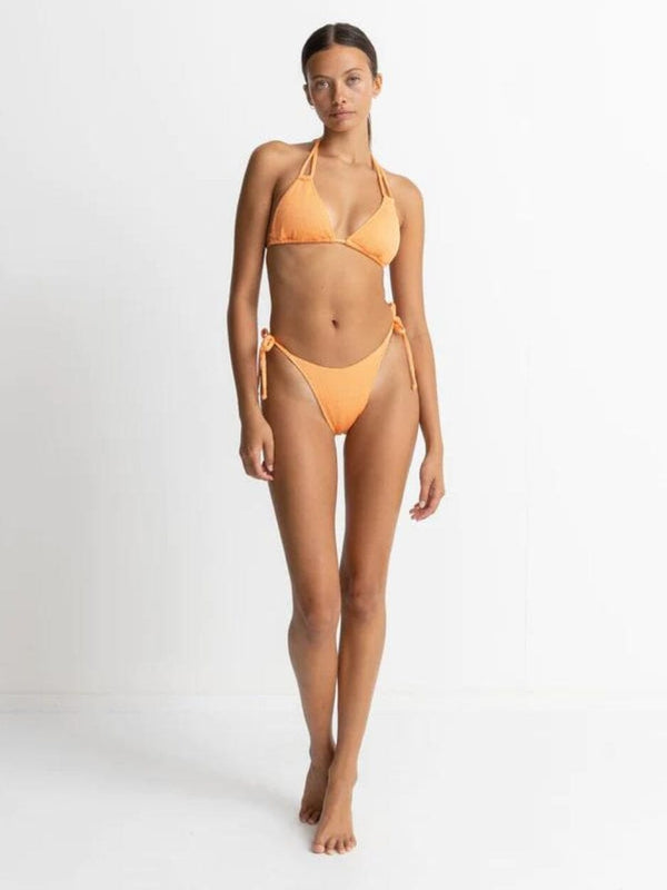Breeze Tie Side Hi Cut Pant - Orange SWIM BOTTOMS RHYTHM 