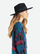 Joanna Felt Hat - Black FEDORAS BRIXTON 