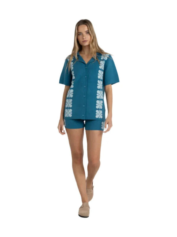 Solitude Knit Shirt - Pacific TOP Ocean People 