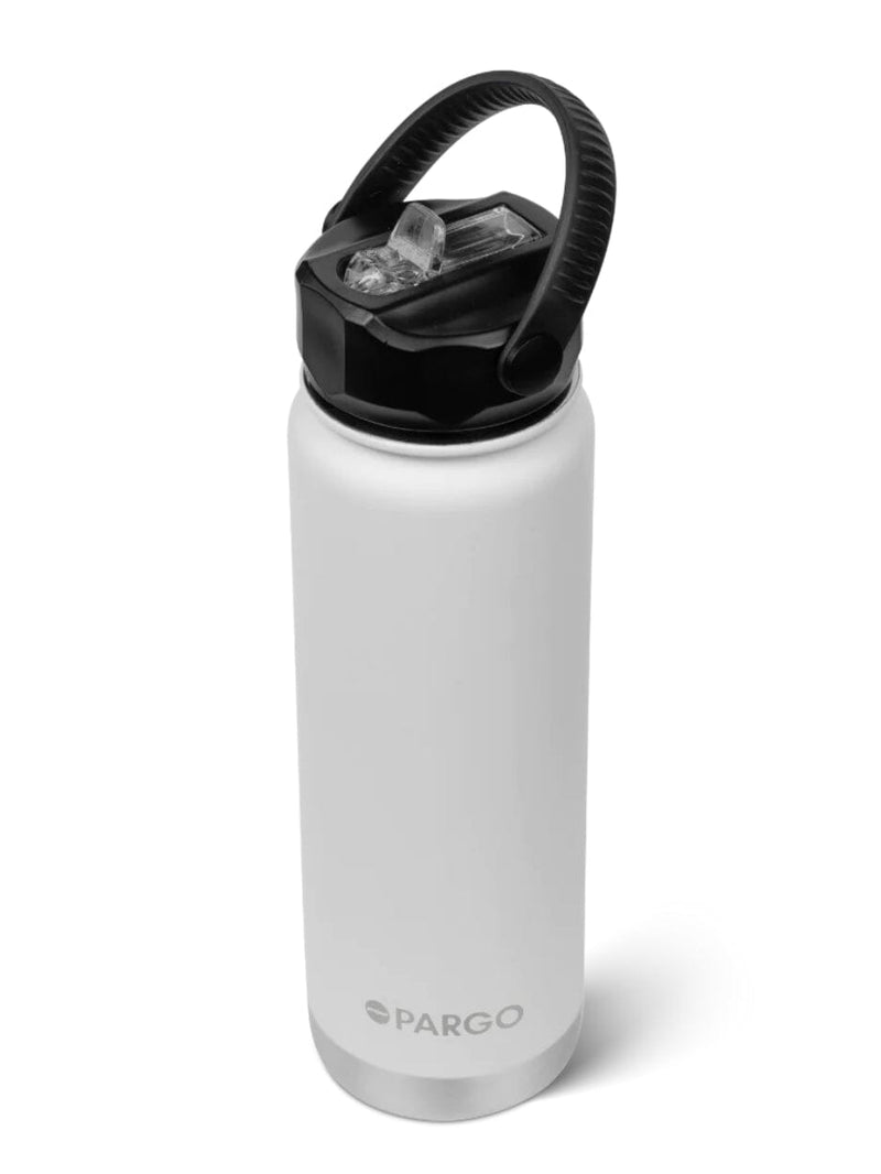 750ml - Insulated Sports Bottle w/ Straw Lid - Bone White DRINK BOTTLE PROJECT PARGO 
