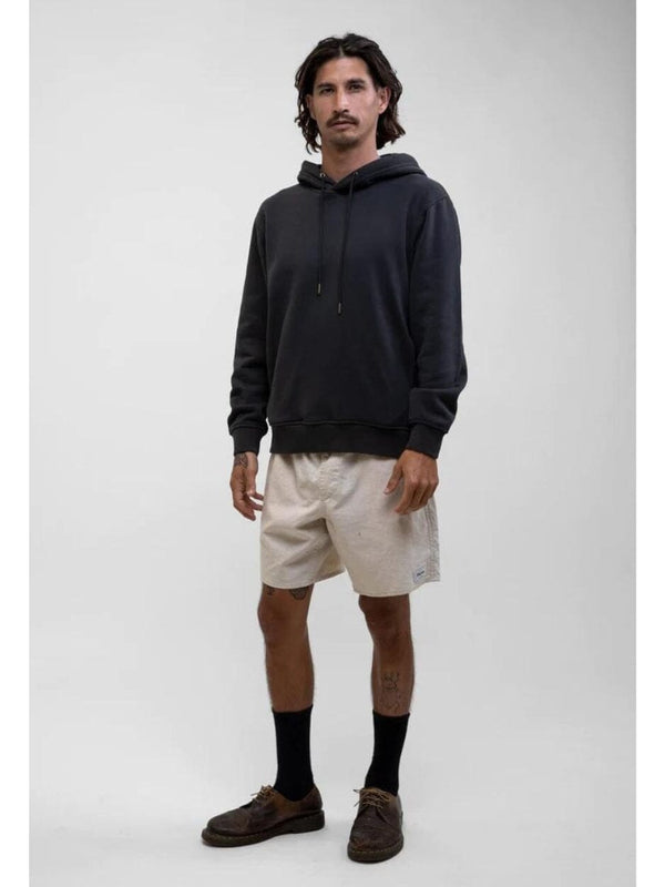 Classic Fleece Hood - Vintage Black JACKETS RHYTHM 