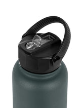 950ml Insulated Sports Bottle w/ Straw Lid - Charcoal TUMBLER PROJECT PARGO 