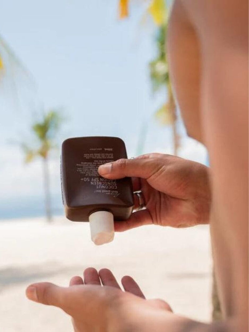 Coconut Sunscreen Lotion SPF 50+ SUNSCREEN WE ARE FEEL GOOD INC 