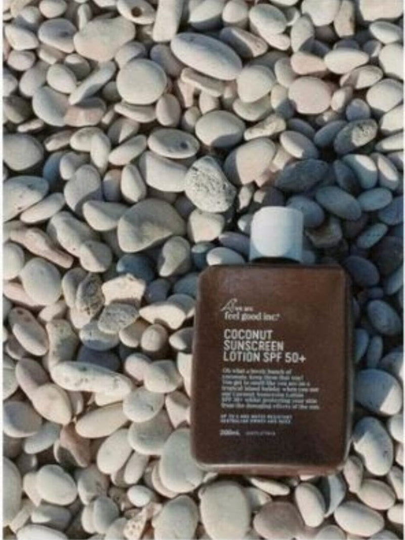 Coconut Sunscreen Lotion SPF 50+ SUNSCREEN WE ARE FEEL GOOD INC 